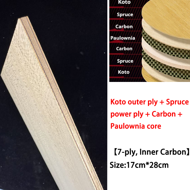 Xu Xin Table Tennis - Koto DIY Masa Tenisi Blade Ahşap
