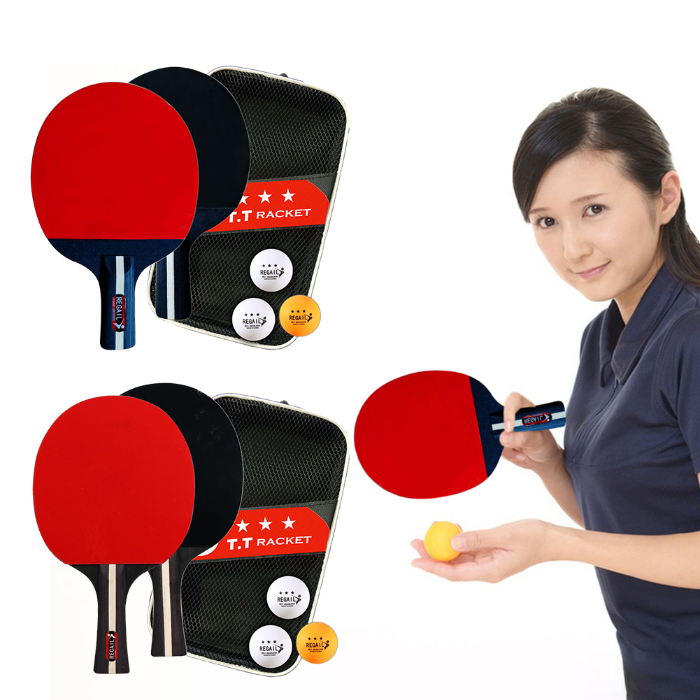 Table Tennis Kit Bag - Masa Tenisi Raketi 2 Raketi ve