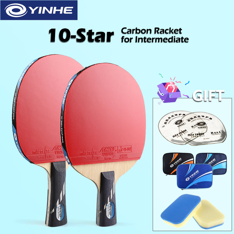 Table Tennis Viscaria - Yinhe 10-star Ping Pong raket 10B