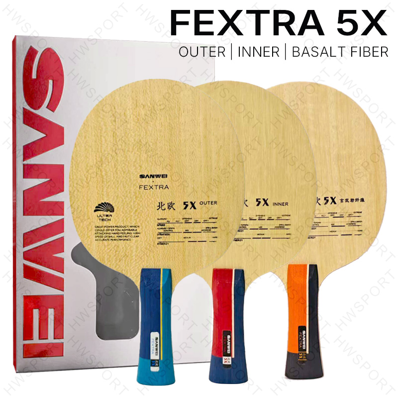 Table Tennis Viscaria - SANWEI FEXTRA 5X Masa Tenisi Bıçağı