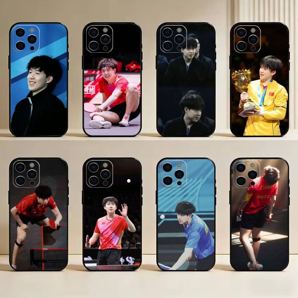 Table Tennis Pro - W-Wang Chuqin-Masa Tenisi Oyuncusu Telefon Kılıfı