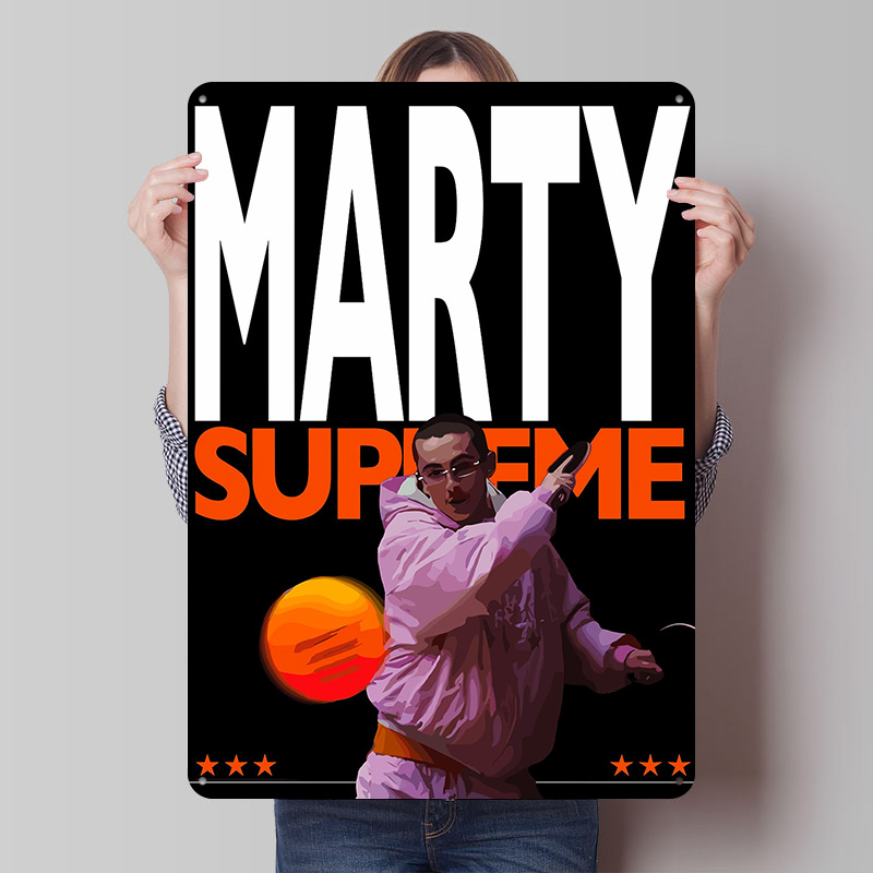 Table Tennis Marty Supreme - Marty Supreme Masa Tenisi Sanat Teneke