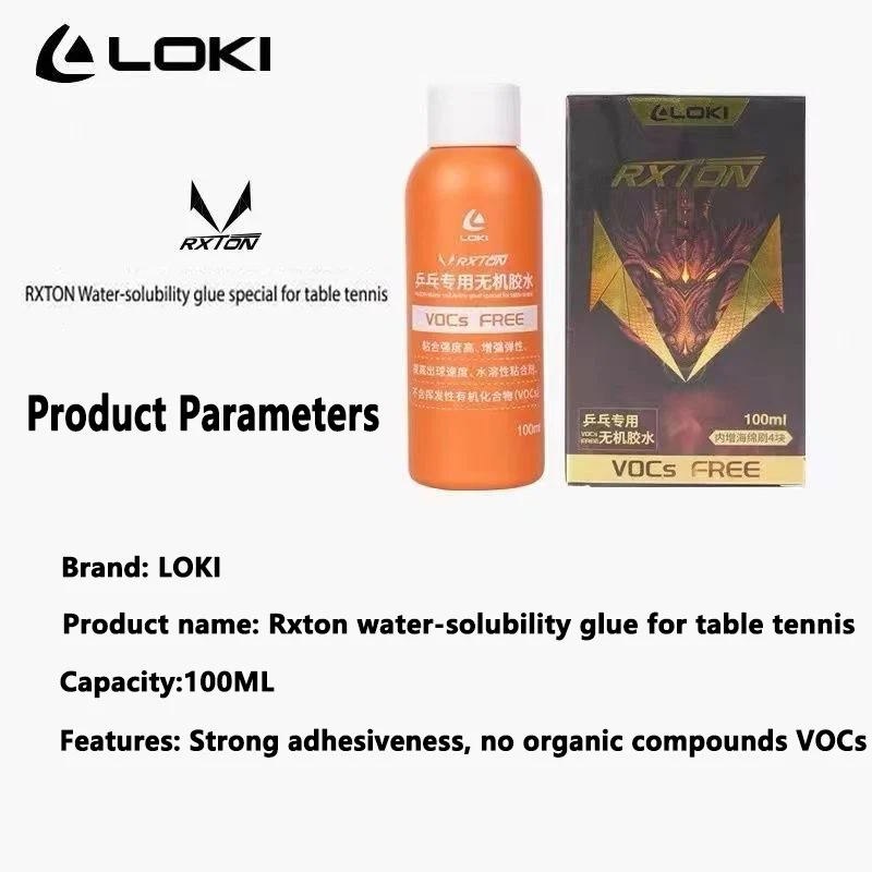 LOKI Su Bazlı Tutkal 100ml Mas - Table Tennis Market incelemesi ve fiyatı