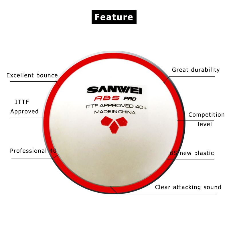 SANWEI ABS PRO 3-Star 40 + mas - Table Tennis Pro incelemesi ve fiyatı